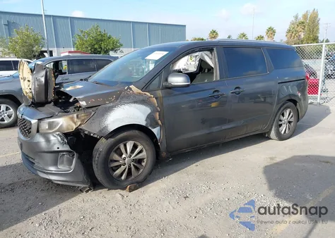 2017 Kia Sedona Lx from USA, damaged, VIN KNDMB5C13H6338840